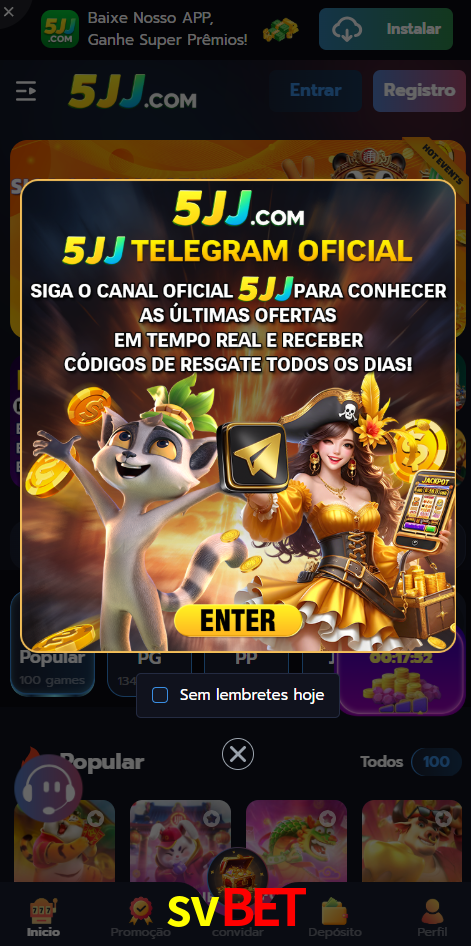 App oficial de cassinos online